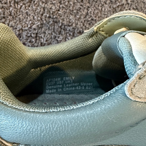 Aetrex Emily Lace-Up Sneakers - Mint - Picture 9 of 10